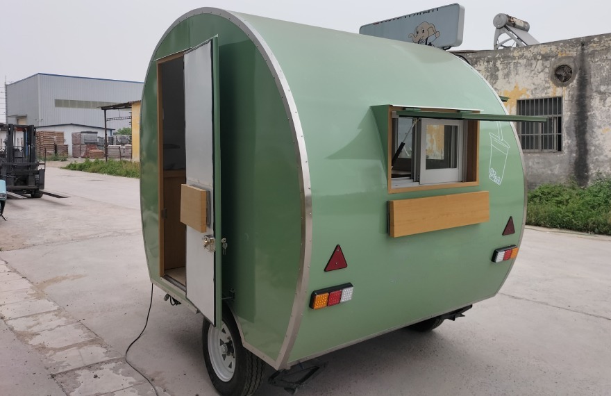 vintage bubble tea trailer for sale